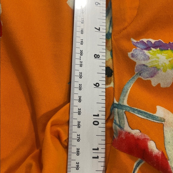 Ralph Lauren Carlina Floral Cotton Trouser purple label Botanical 16 - Picture 8 of 13